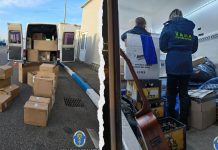 Captură de peste 1.000.000 lei la Calafat: drone, parfumuri și țigări de contrabandă, descoperite în trei transporturi